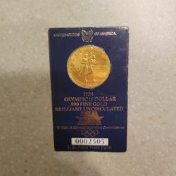 1984 Olympic $10 Gold Coin