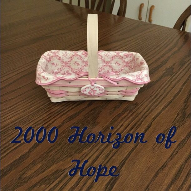 Longaberger 2000 Horizon of Hope basket