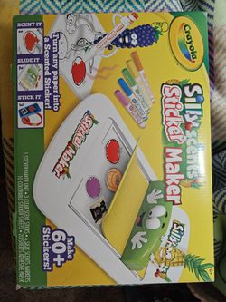 Crayola Silly Scents Sticker Maker, New