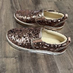 Girls Shoes Size 3 (Y) - justice Glitter / Sequins