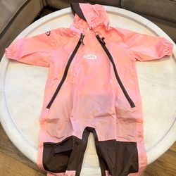 Tuffo, Pink Whole Body Rain suit For Toddler