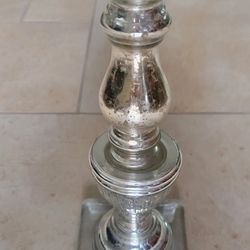 Mercury Glass Candle Holder