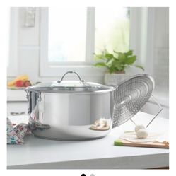 Olla Vaporera Con Parrilla De15qt  Princess Houses 