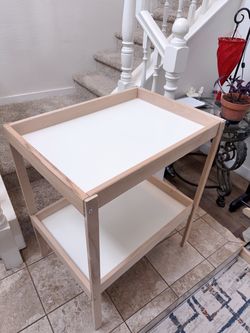 As NEW Wood Changing table L29W21H34 Inch