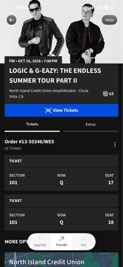Logic and G- Eazy Endless summer Tour Tickets