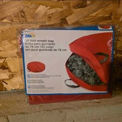 Christmas 30 inch Wreath Bags