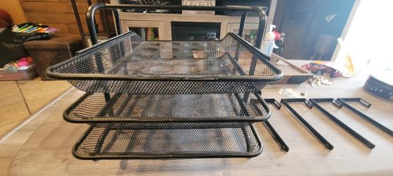 Mesh Desk Organizer 3 Tier