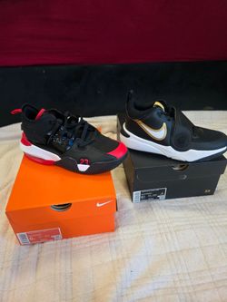 Nike Team Hustle D 11 GS Size 6Y And Jordan Stay Loyal 2 GS