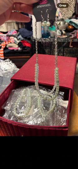 Necklace and earring set 7.00 each 15 left pick up Rosedale close to Home Depot
