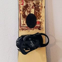 K2 "Snow" 157cm Snowboard+BURTON Bindings 