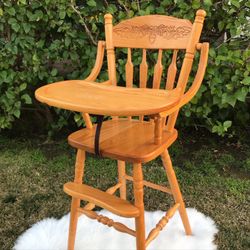 Wooden Vintage HighChairs