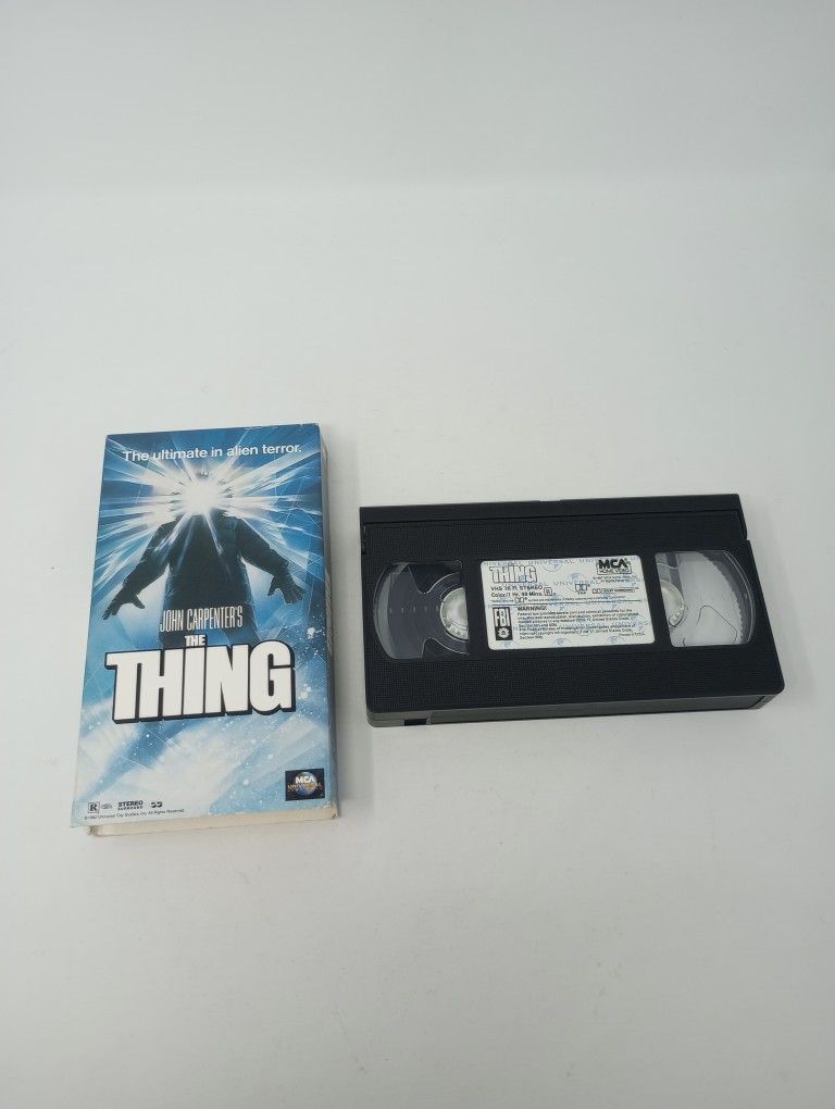 The Thing VHS Electronics & Media