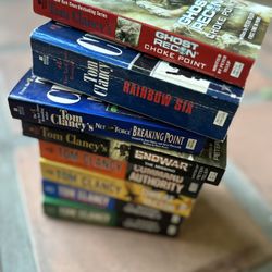 Tom Clancy Lot 2 Books 