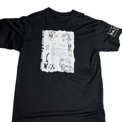 Haculla Black Notebook T Shirt 