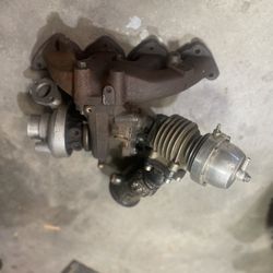 4G63T DSM Turbo Manifold & o2 housing w/external gate