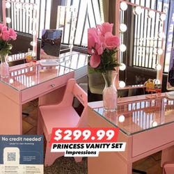 Mini Princess Vanity Set 