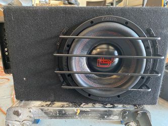 10 inches subwoofer with amp