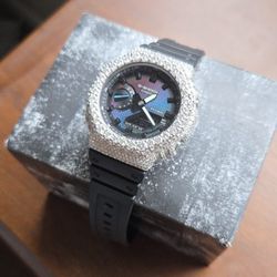Brand New Iced Out Authentic G Shock