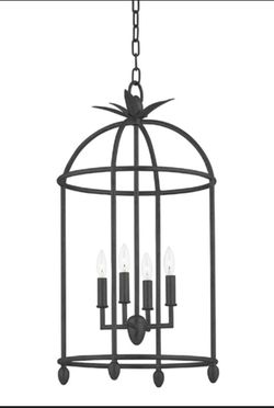 Troy Lighting Brooks 4 Light 17" Wide Taper Candle Pendant