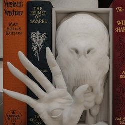 Pans Labyrinth Pale Man Monster Fantasy Bookend Horror Book Nook