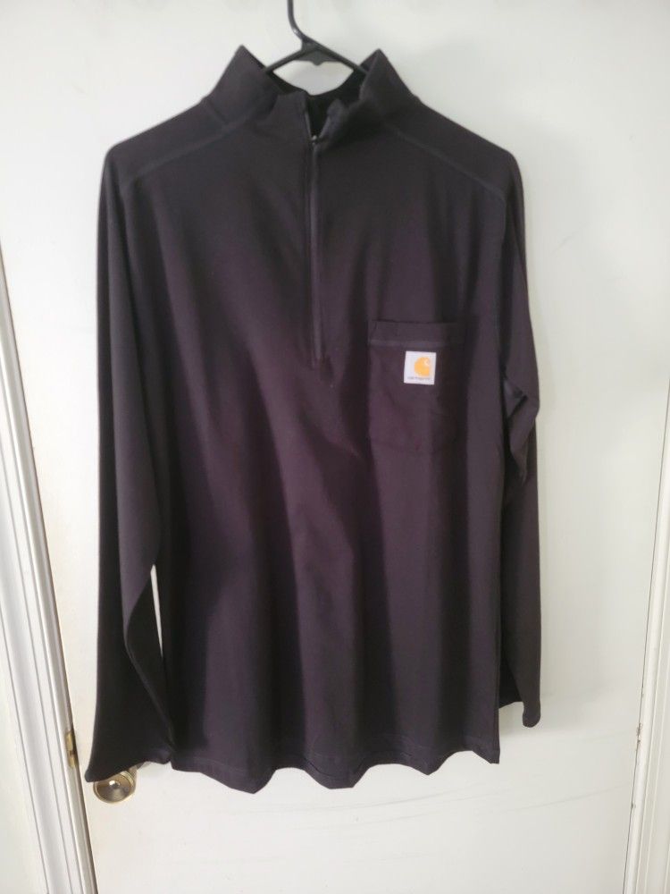Carhartt 1/4-Zip Long Sleeve T-Shirt