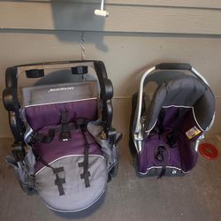 Car Seat And Stroller Combo For Infant.