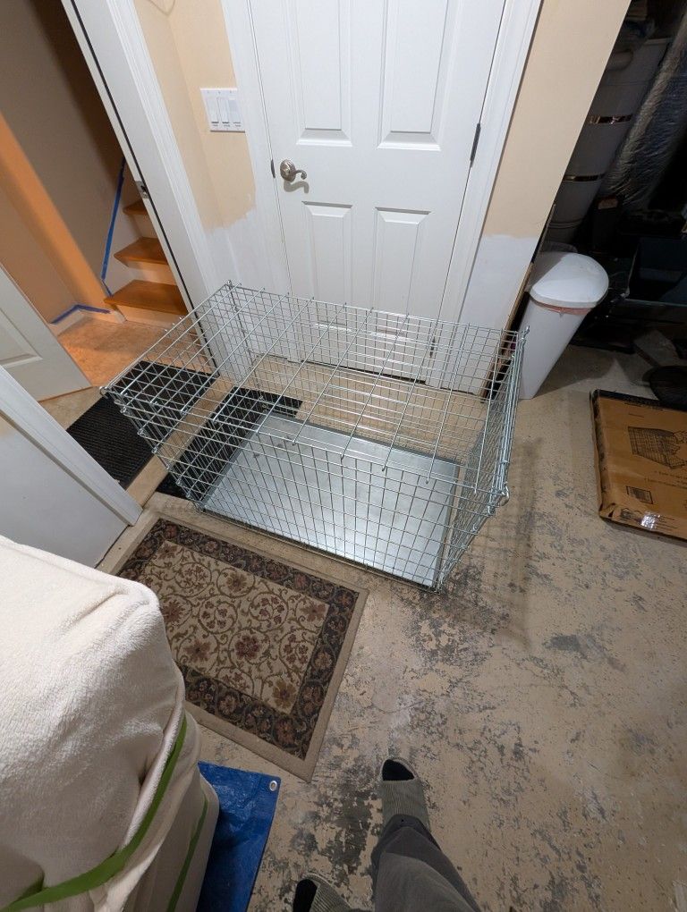 XL Steel Dog Crate Dogs Up to 90lbs