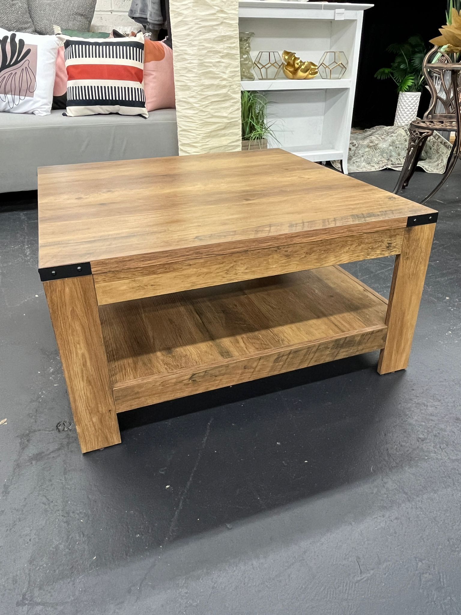 Square Wood Coffee Table