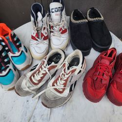 5 Pairs of Women's Shoes - Sizes 8 to 8.5 US! 👟✨
