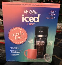 Mr. Coffee Iced & Hot ( Single Serve Coffee-Maker )