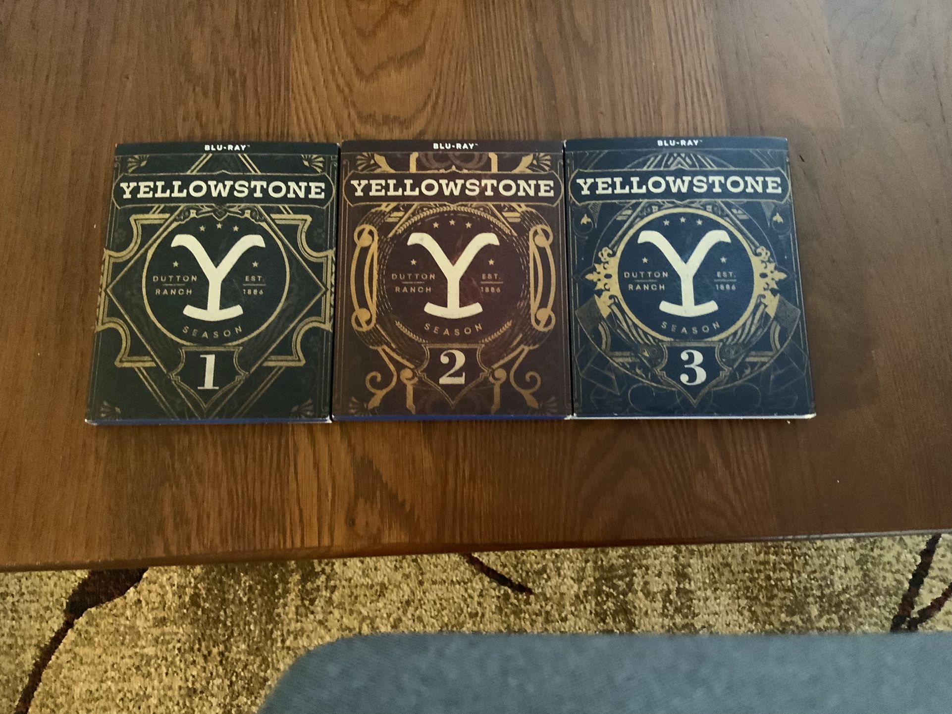 Yellowstone With Keven Costner, BLU-RAY.