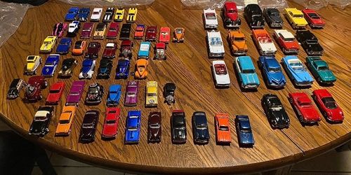 Vintage toy diecast cars lot 1:64 scale and 1:43 scale