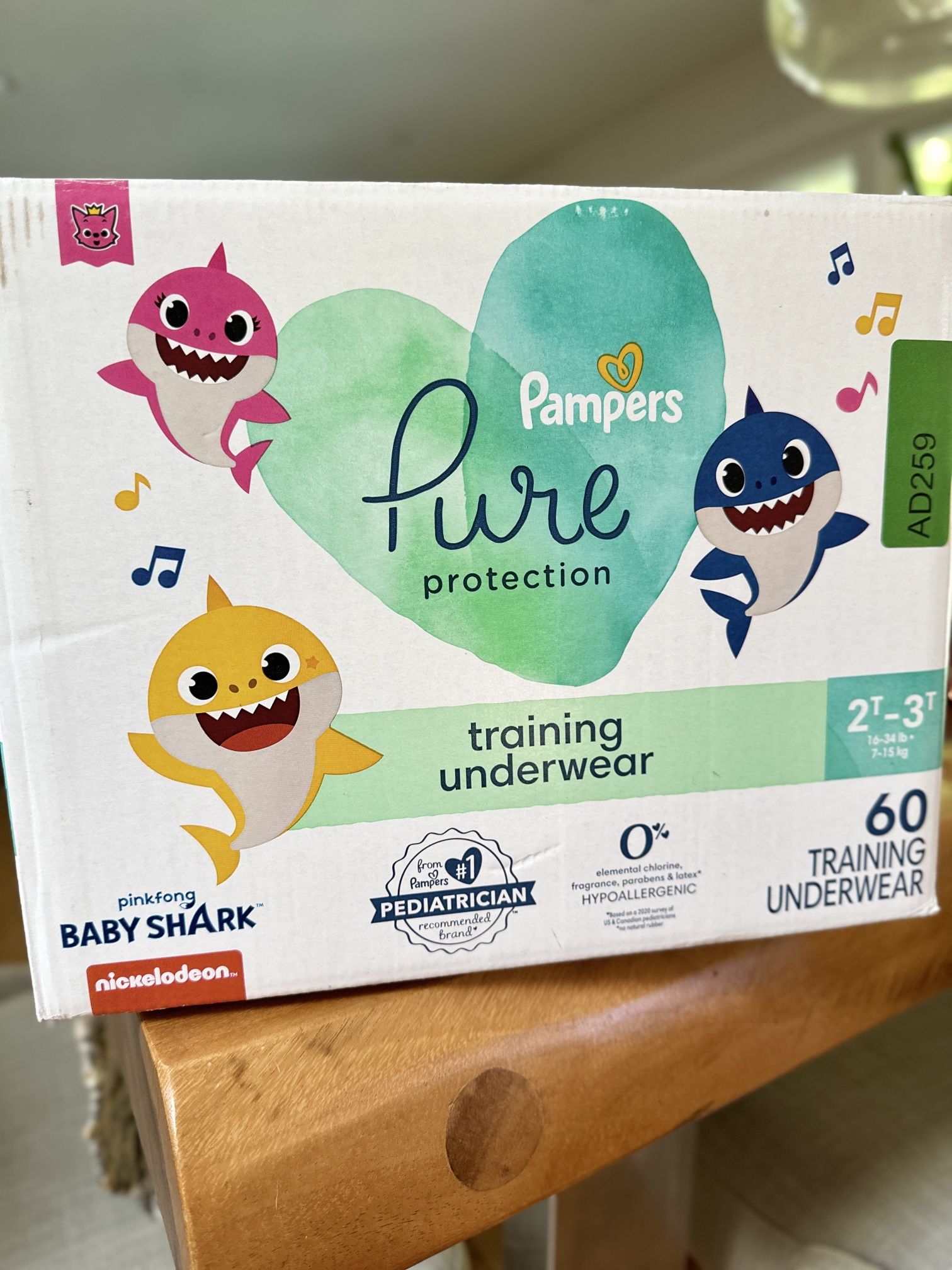 Training Pampers , 60 Count 2T-3T