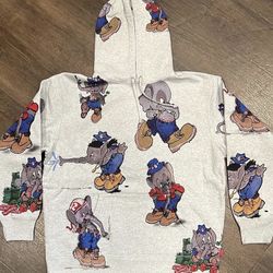 Supreme Elephant Hooded Sweatshirt ‘Heather Grey’