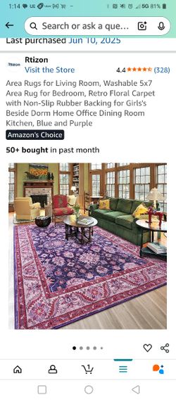 5x7 Rug Brand New Stilling Packaging