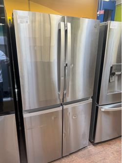 GE profile 4 door  refrigerator 28 cu ft
