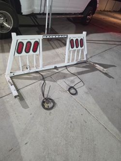 Back rack for full size truck