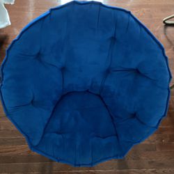 Round Foldable Padded Dish/Saucer Chair
