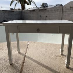 White Desk- A Little Love ❤️ And It’s Beautiful!