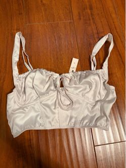 Victoria’s Secret satin corset top