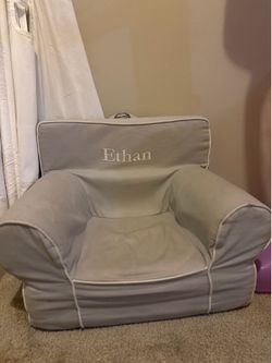 Pottery Barn kids sofa for Ethan
