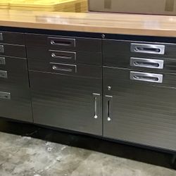 Rolling Work Center Cabinet 