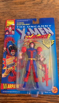 X-Men X-Force Warpath Thunder Punch Action w/ Trading Card MOC 1992 ToyBiz 4954