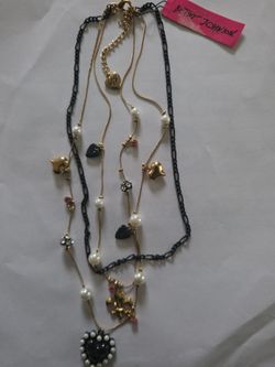 Betsey Johnson necklace.