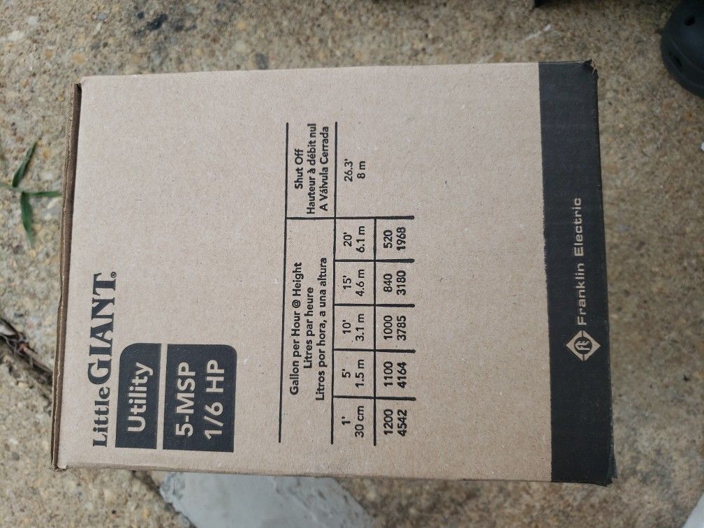 Little Giant Aluminum Manual Hydroponics Pump