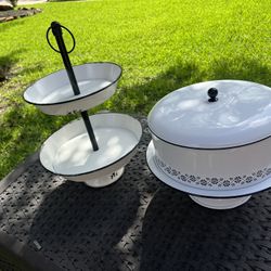 dessert plates (30$)Both 