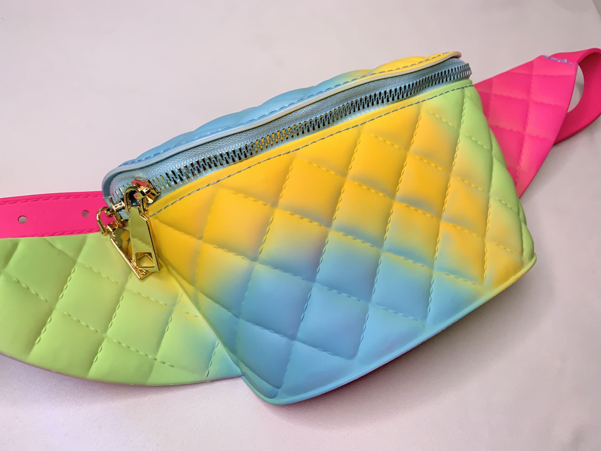 Rainbow Fanny Pack / Waist Bag