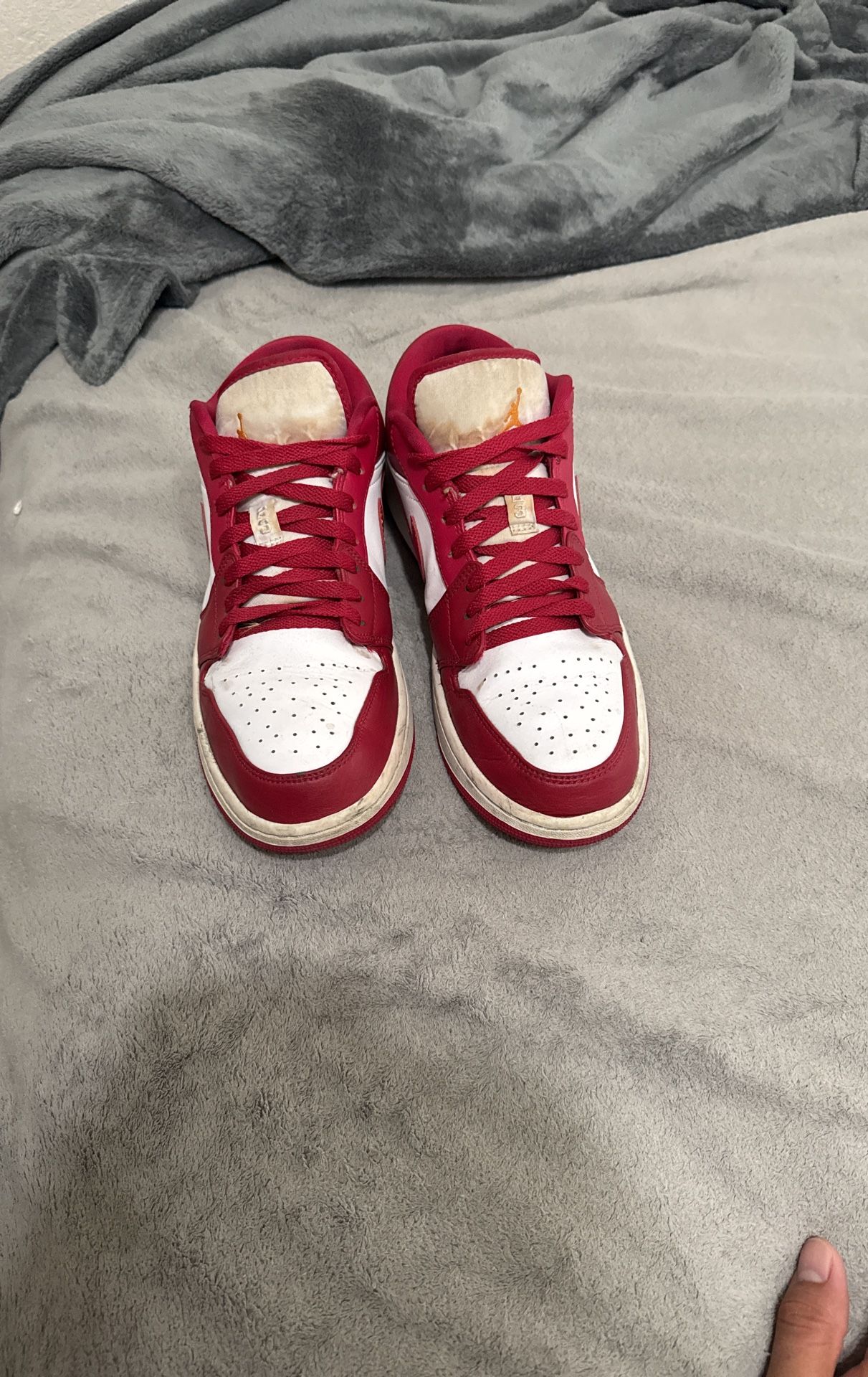 Cardinal Red Jordan 1 Low