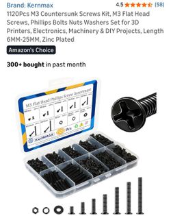 M3 Countersink Screw Kit
