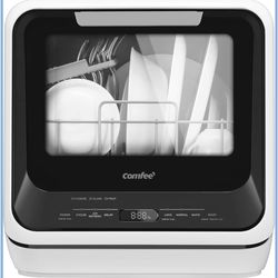 Comfee' 16.5" White Countertop Dishwasher-BNIB